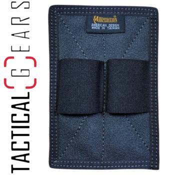 MAXPEDITION DUAL MAG RETENTION INSERT KLETTBARE MAGAZINTASCHE 3503B - BLACK